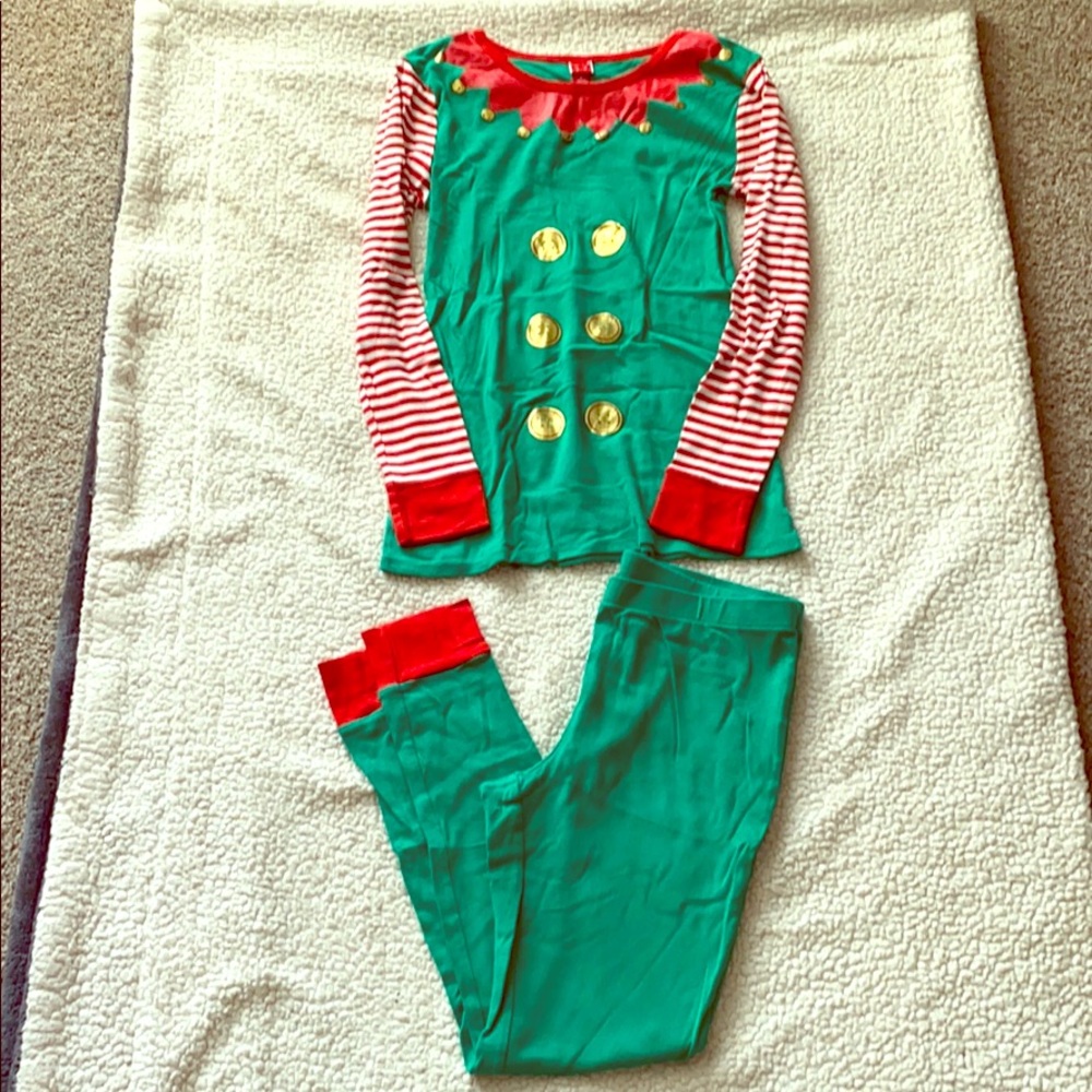 Christmas Elf Pajama Set